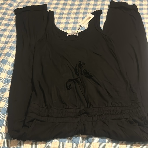 NWT Michael Stars Theo Tank Jumpsuit black - Picture 8 of 15
